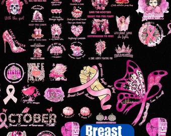 100+ Designs Breast Cancer Svg Bundle, Cancer Svg, Cancer Awareness, Pink Ribbon, Breast Cancer, Fight Cancer Quote Svg