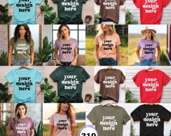 Whole Shop Mockup Bundle, Entire Shop Bundle, Full Access Shop Pass, Bella Canvas 3001 Bundle, Gildan 64000, Gildan 18000 Mockup Bundle Sale