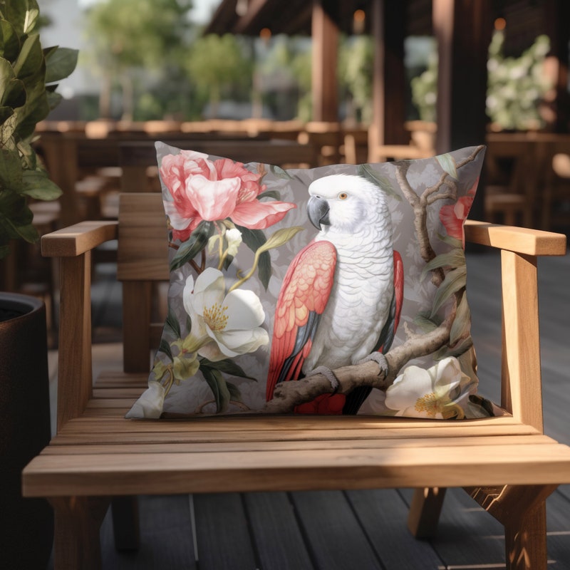 View of Parrot Outdoor Decor - Etsy