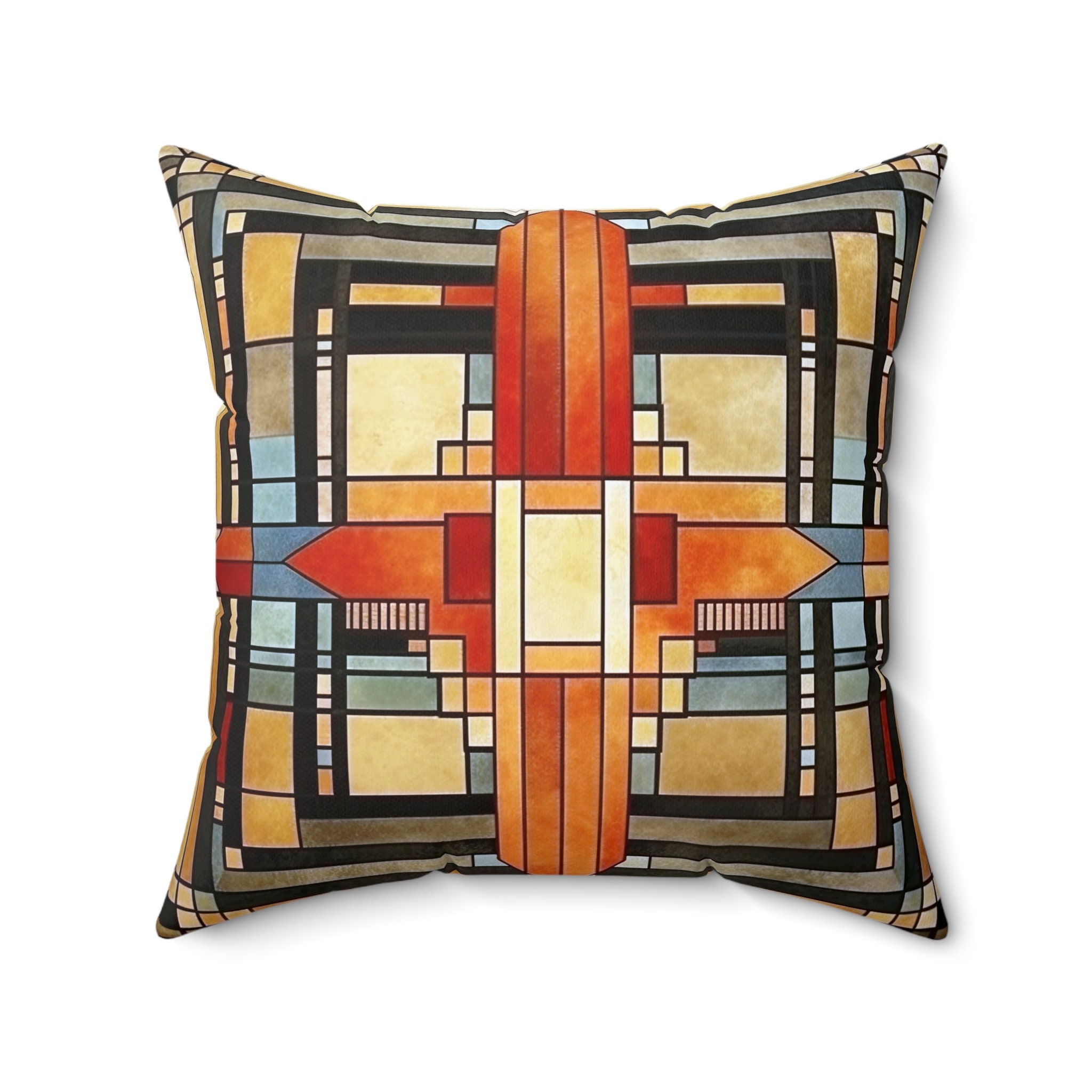 FRANK LLOYD WRIGHT Indoor Pillow Iconic Architectural Elegance Retro Home Decor Accent Pillow Decorative Cushions Housewarming Gift Etsy