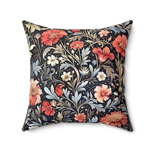 WILLIAM MORRIS Inspired || Indoor Pillow ~ Timeless Elegance Floral Botanical Beauty Bespoke Home Decor Gift For Her Housewarming Gift
