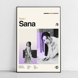 Twice Sana Poster - Etsy
