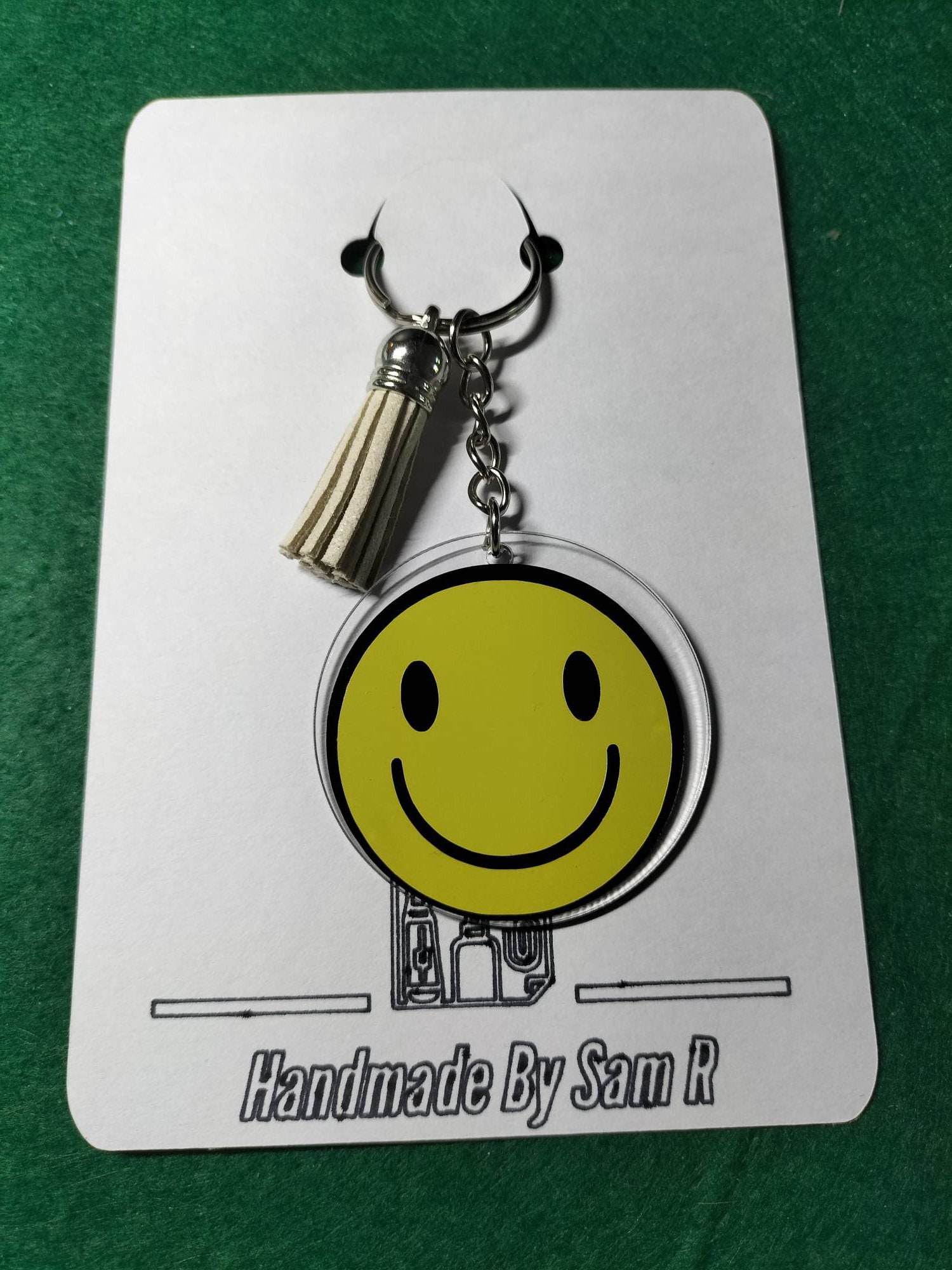 Face Key Rings Smiley Face Key Ring - Etsy UK