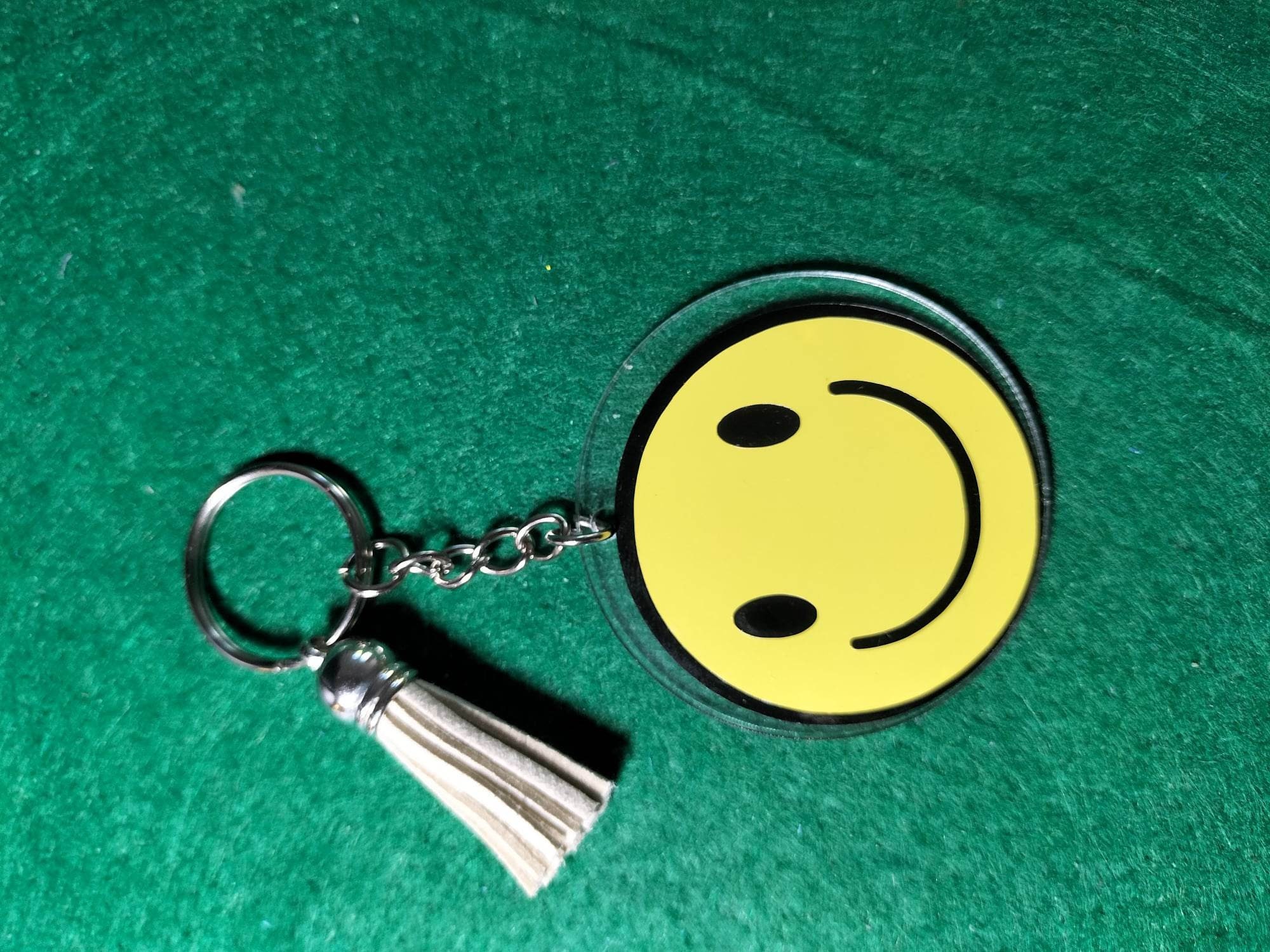 Face Key Rings Smiley Face Key Ring - Etsy UK