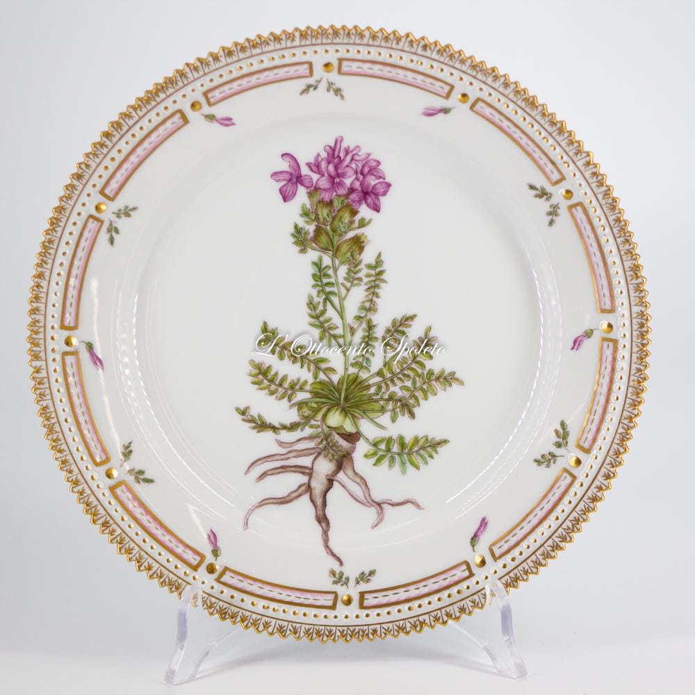 Flora Danica Plate - Etsy