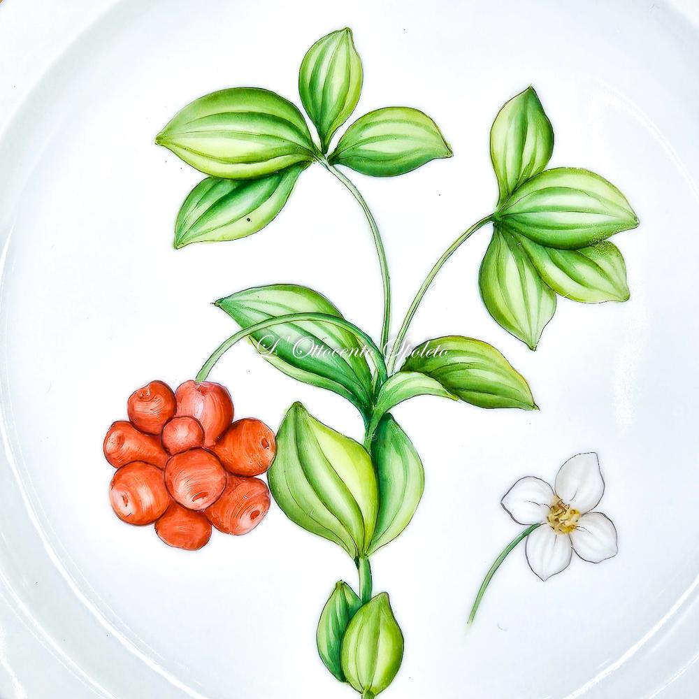 ロイヤルコペンハーゲン フローラダニカ 磁器プレート No.20/3573