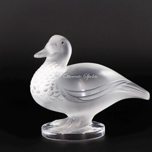 Lalique Crystal Duck - Etsy