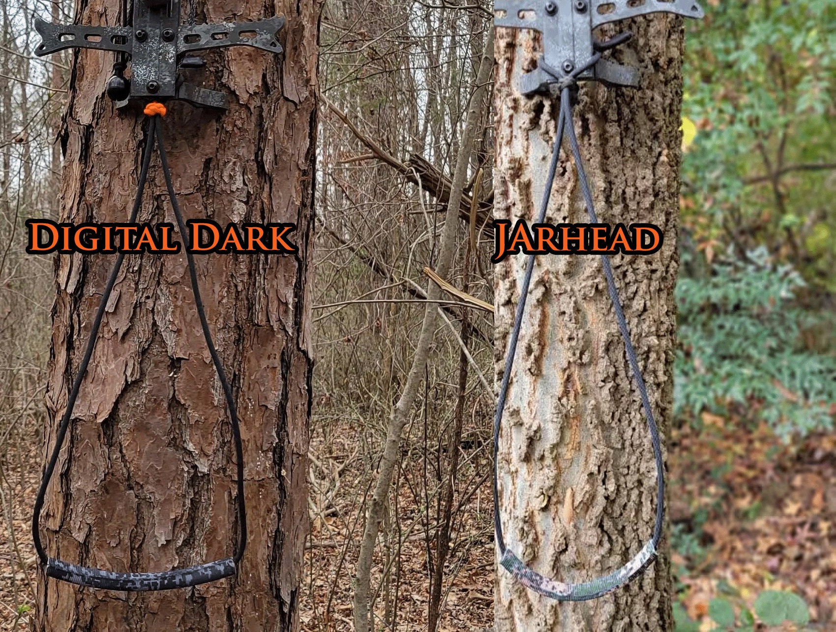 Climbing Stick Aiders With Camo Steps Saddle Hunting Etsy