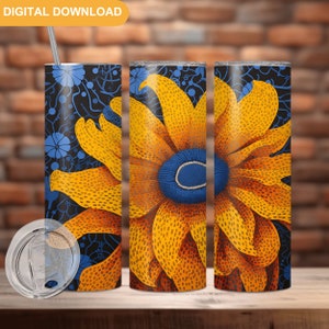 Sunflower Tumbler Wrap Sublimation, Fall Tumbler PNG , Art Receptionist Tumbler Wrap PNG, Teacher Tumbler Sublimation Design, Digital Art