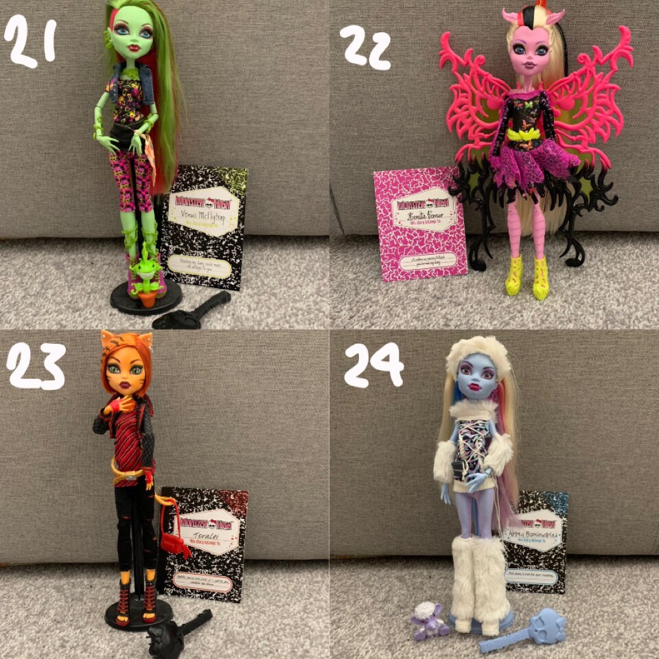 Monster High Dolls Etsy