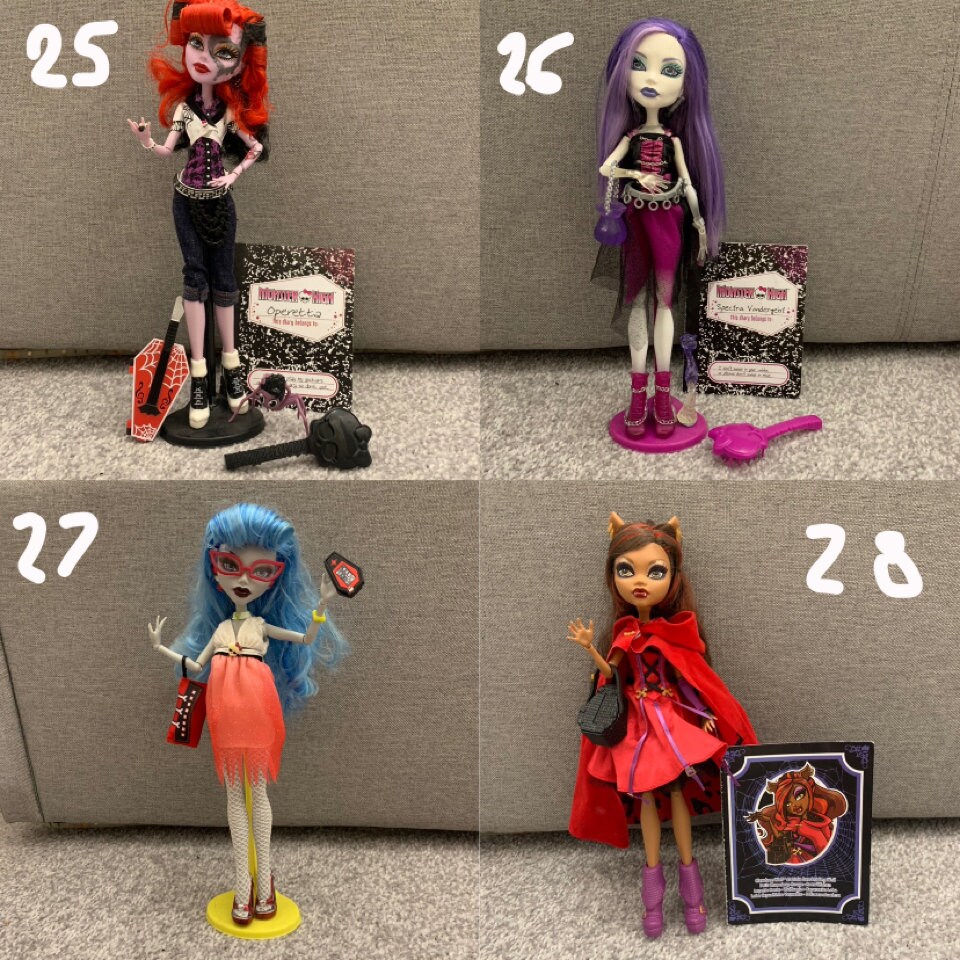 Monster High Dolls Etsy UK