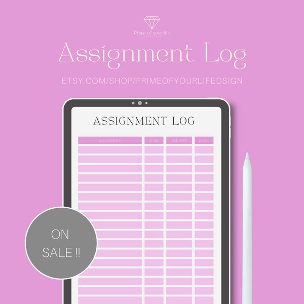 valentine no homework pass ASSIGNMENT LOG PLANNER, Instant Download, Assignment Tracker, Assignment Planner, Homework Planner, Assignment Checklist, College Assignment