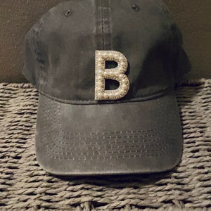 Initial Hat, Monogram Hat, Hat