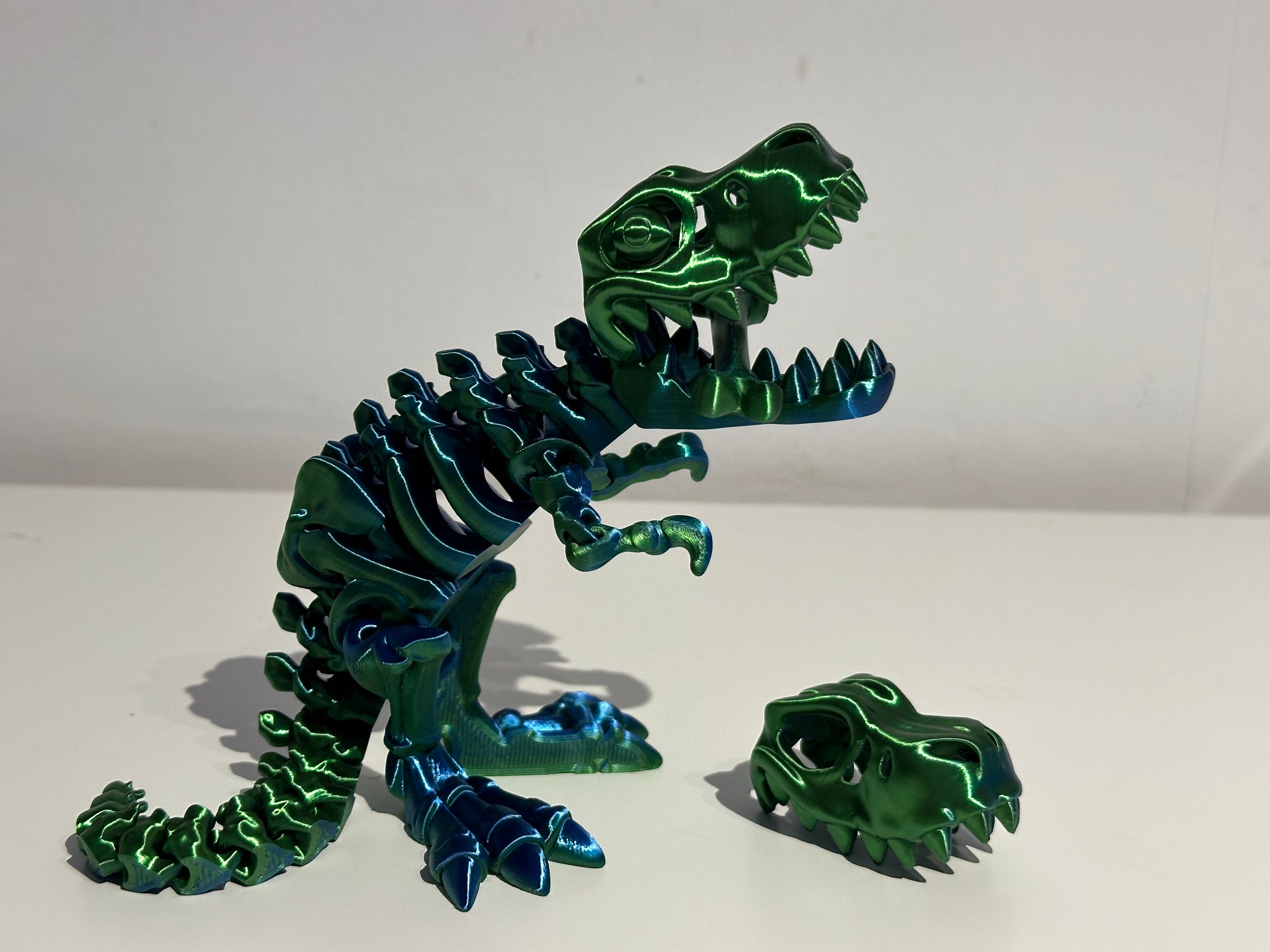 Dino Chrome - 3D Printable Model on Treatstock