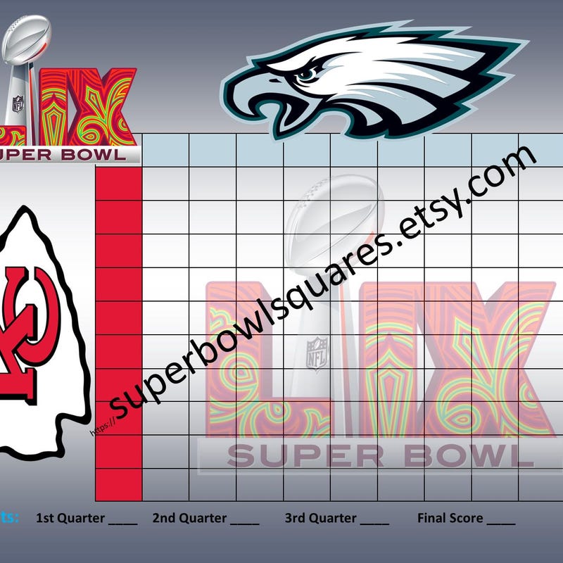 Super Bowl Banner - Etsy