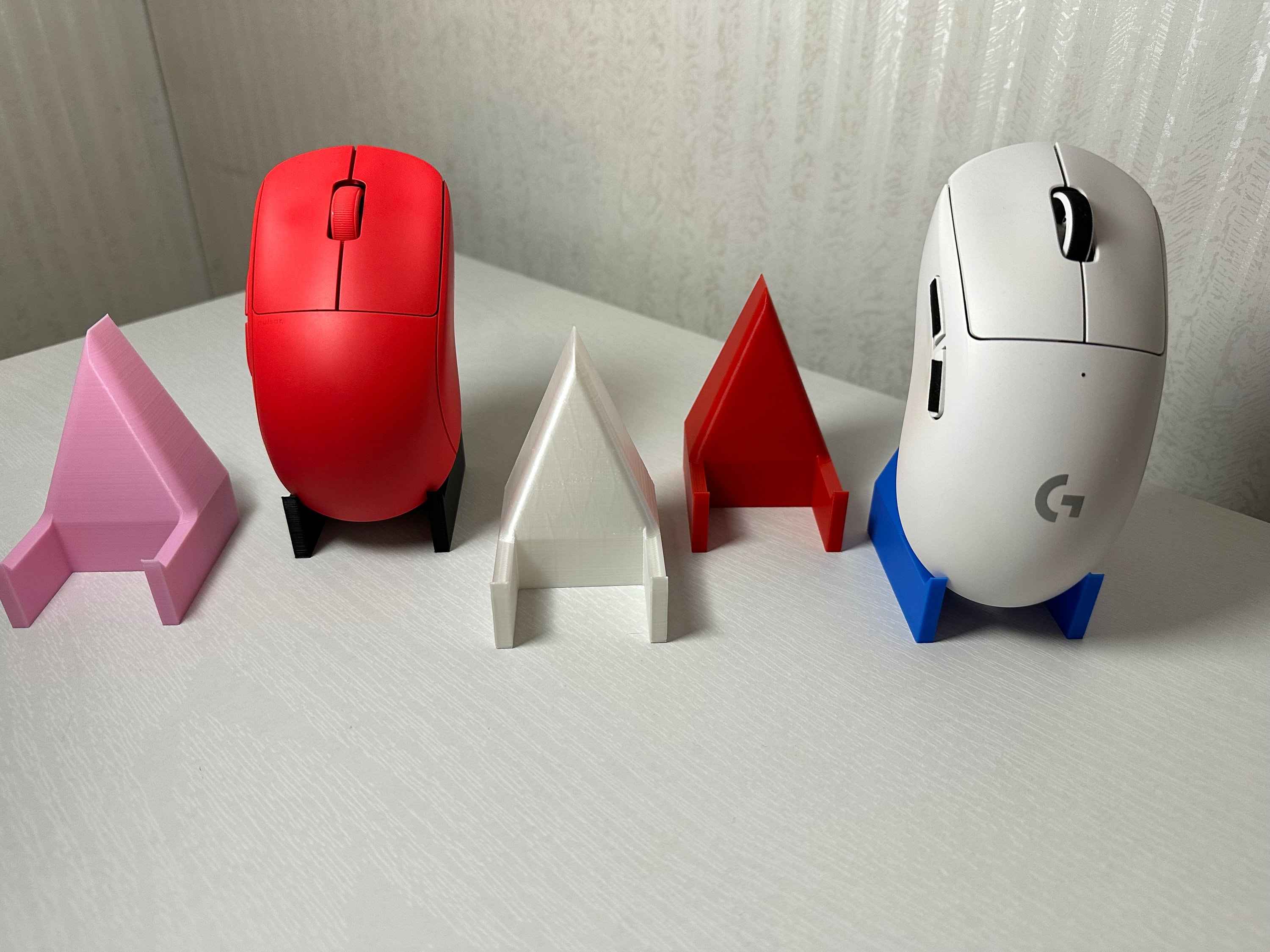 Mouse Stand 3D Printed Universal Mouse Stand for Display and