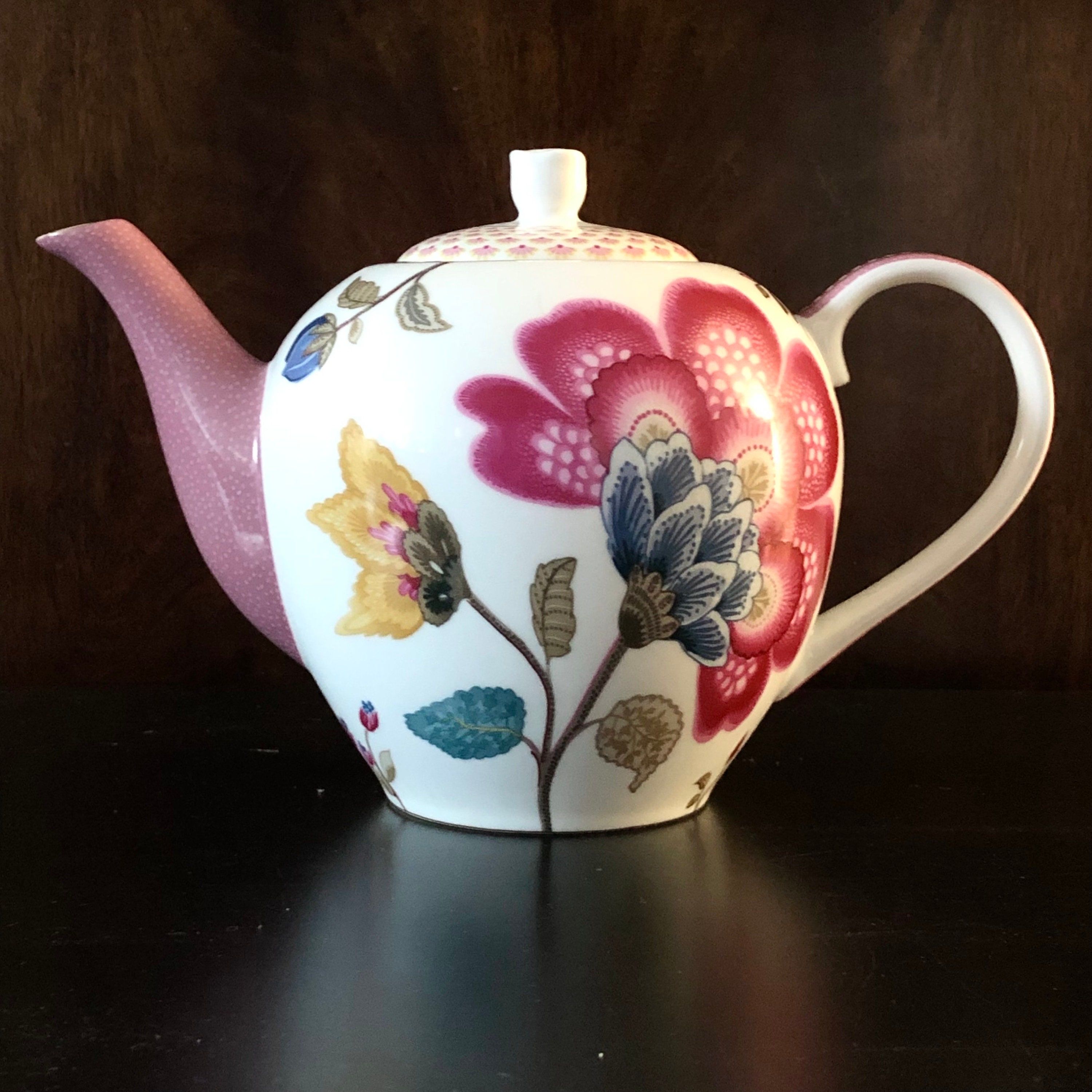 Pip Studio Floral Large Teapot - Etsy