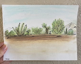 Desert Morning