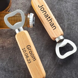 Personalised bottle opener / Gift for him / Gift for men/  Birthday/ Bridal party /groomsmen gift / personalised Gift