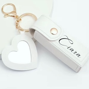 Personalsied lipstick holder / personalised gift / Valentine’s Day gift / gift for mum / gift for wife .