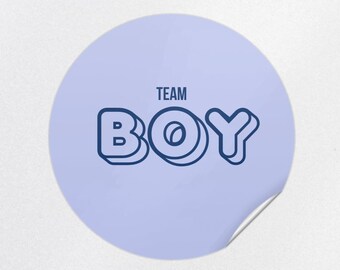 Gender Reveal Stickers