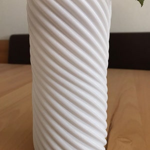 VASE Frieda upcycling DECO 3D printed vase minimalist design timeless colors 17 CM image 5