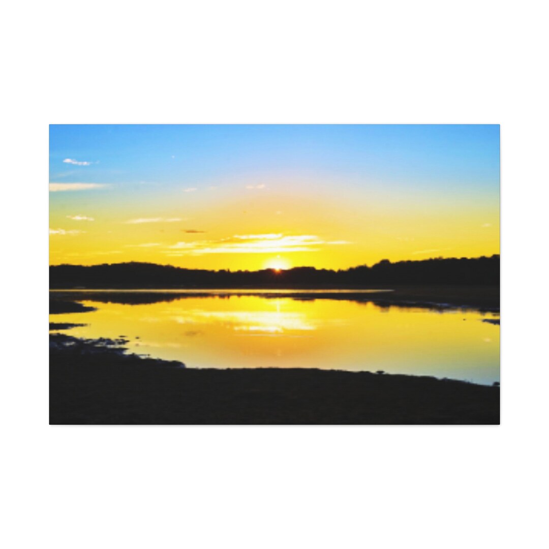 Sunrise or Sunset Canvas Print,sunrise or