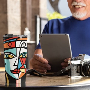 Pablo Picasso, Pablo Picasso Inspired, Abstract, Tumbler,  20oz