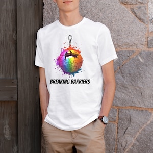 Breaking Barriers T-shirt, Pride Month Shirt, LGBTQIA+ Shirts, Wrecking Ball Shirt, Unisex Adult Tshirts
