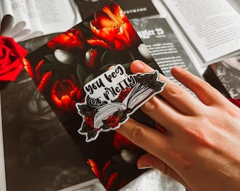 Spicy Romance Kindle Grip – "You Beg So Pretty" E-reader Accessory