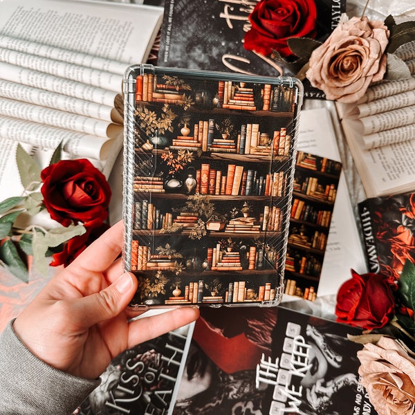 Kindle Insert Library Etsy