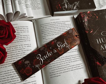 Haunting Adeline Zade’s Girl Faux Leather Bookmark | Run Little Mouse | Cat and Mouse Duet Bookmark | OFFICIALLY LICENSED