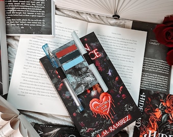 Fantasy-Buch-Anmerkungs-Werkzeug | Kunstleder Lesezeichen, Romantasy Merch