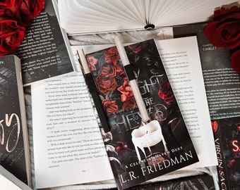 Dark Rose Lesezeichen Werkzeug | Kunstleder Buch Zubehör