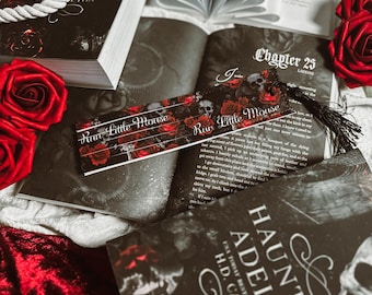 Haunting Adeline Spank Me Whip End Bookmark | Run Little Mouse | Cat and Mouse Duet Bookmark | Its Meadows Baby | OFFICIALLY LICENSED
