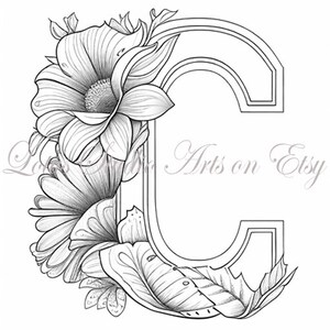 Floral Letter 