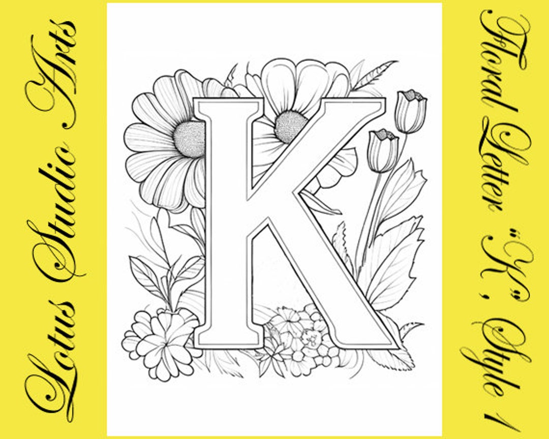 Floral Letter