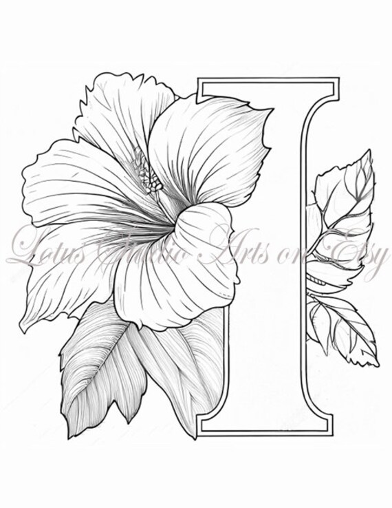Alphabet I Coloring Pages 2025 