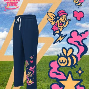 Wide-leg joggers