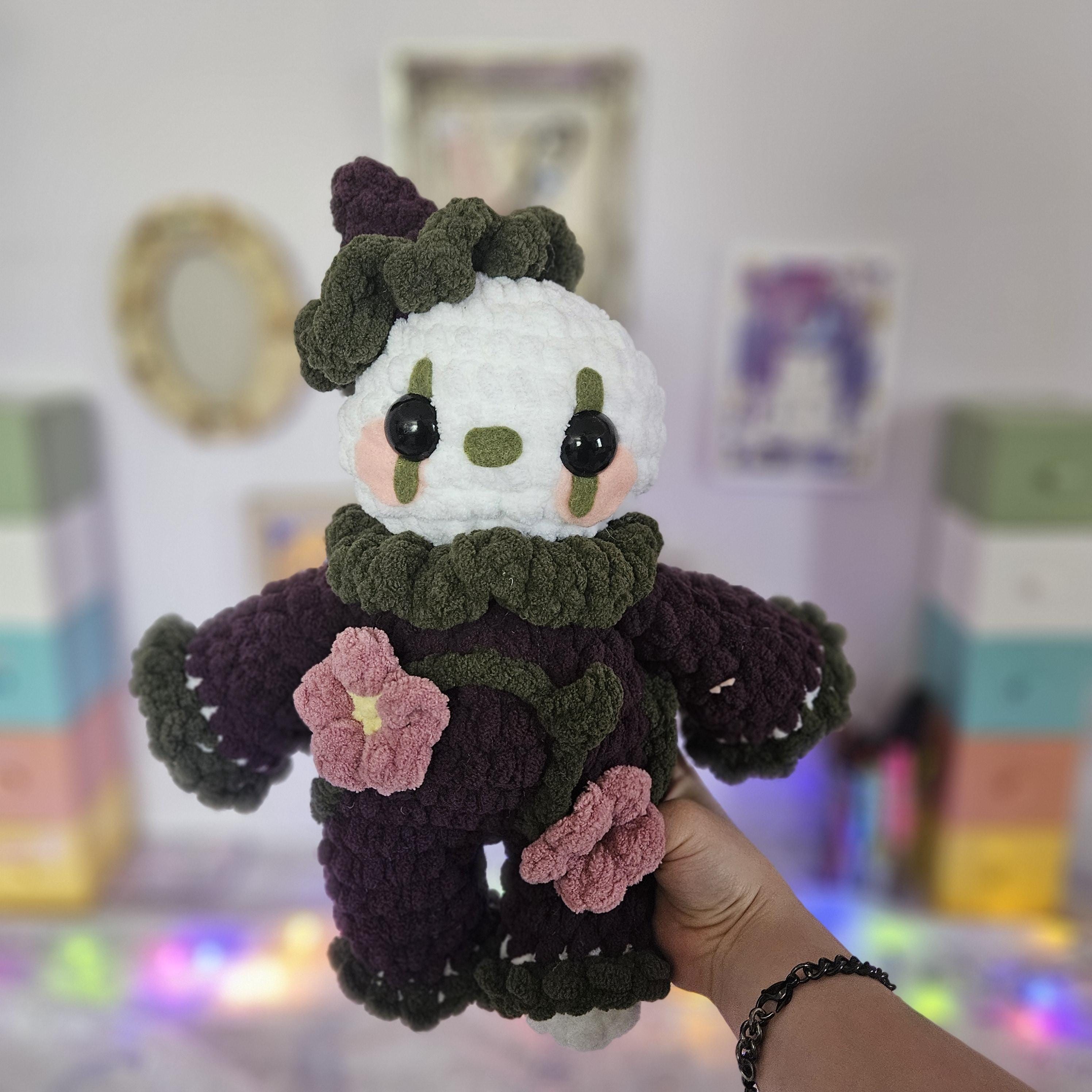 ピエロ 編みぐるみ あみぐるみ かぎ針編み ピエロ ピエロ パターン