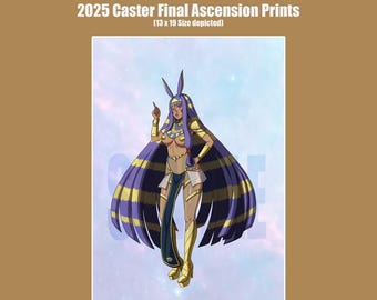 Nitocris 2025 Birthday Prints - Fate Grand Order - FGO - FateGO - Final Ascension - Art Print Poster