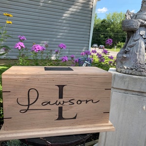 Handcrafted Personalized Wood Cremation Urn for Human Ashes - Custom Memorial Keepsake