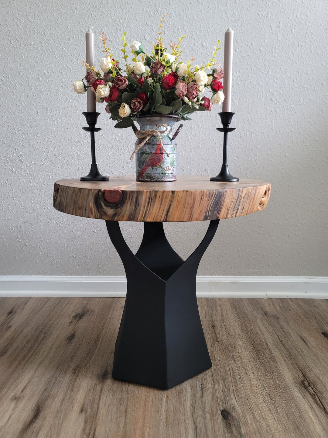 Norfolk Pine Round Coffee Table Etsy