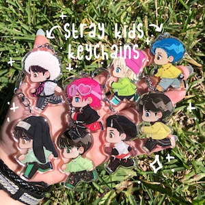 STRAY KIDS "MANIAC" Keychains! || Acrylic 2.25" Keychain