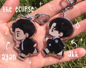 The Eclipse Keychains! || Acrylic 2.25&quot; Keychain