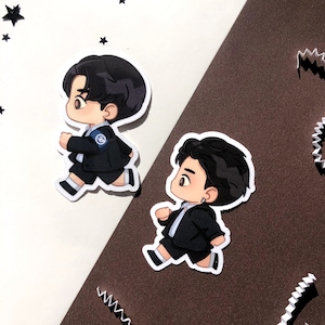 THE ECLIPSE Series Running Chibi Stickers