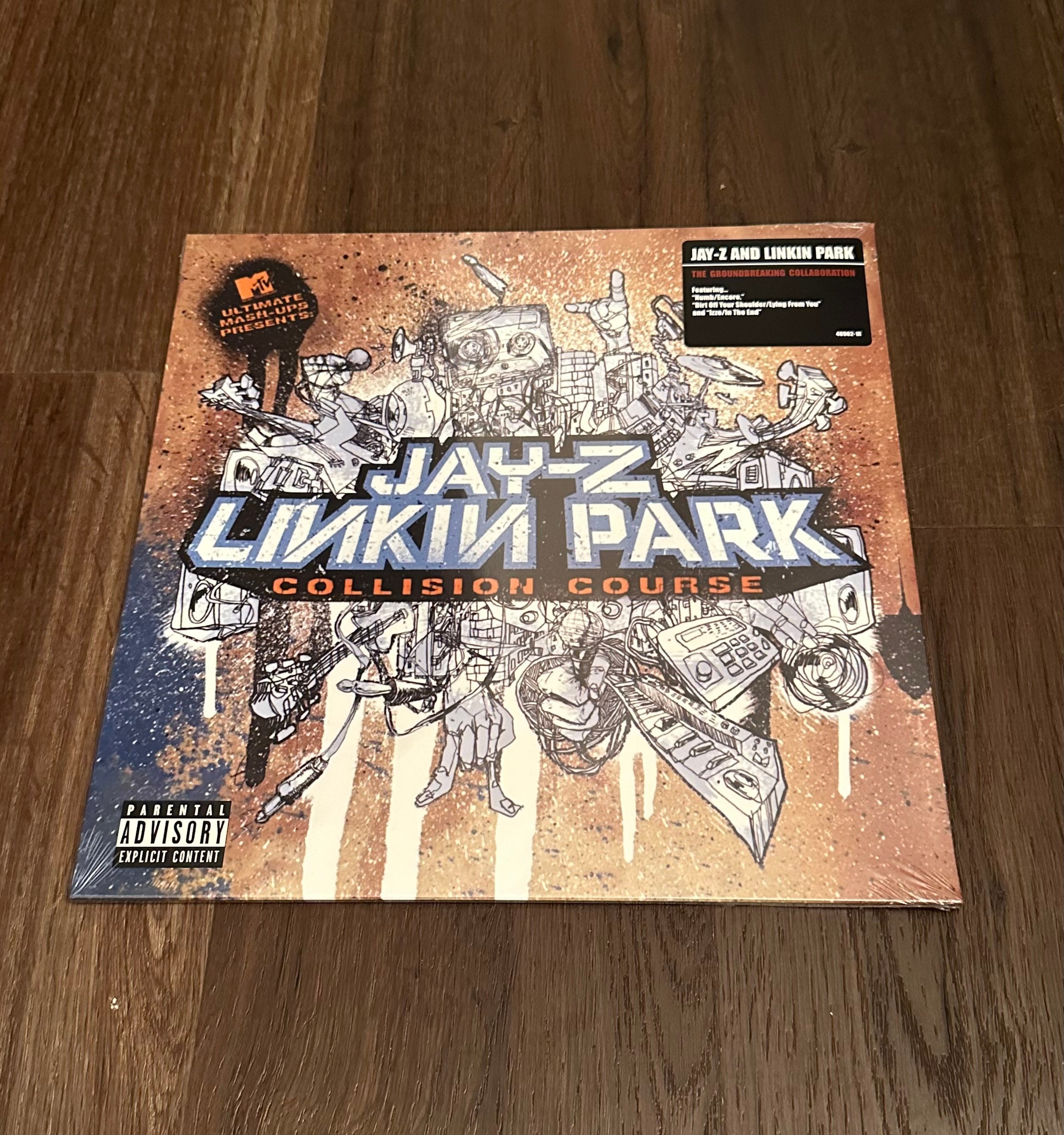 Jay-z Linkin Park Collision Course Vinyl Record Lp Vintage - Etsy