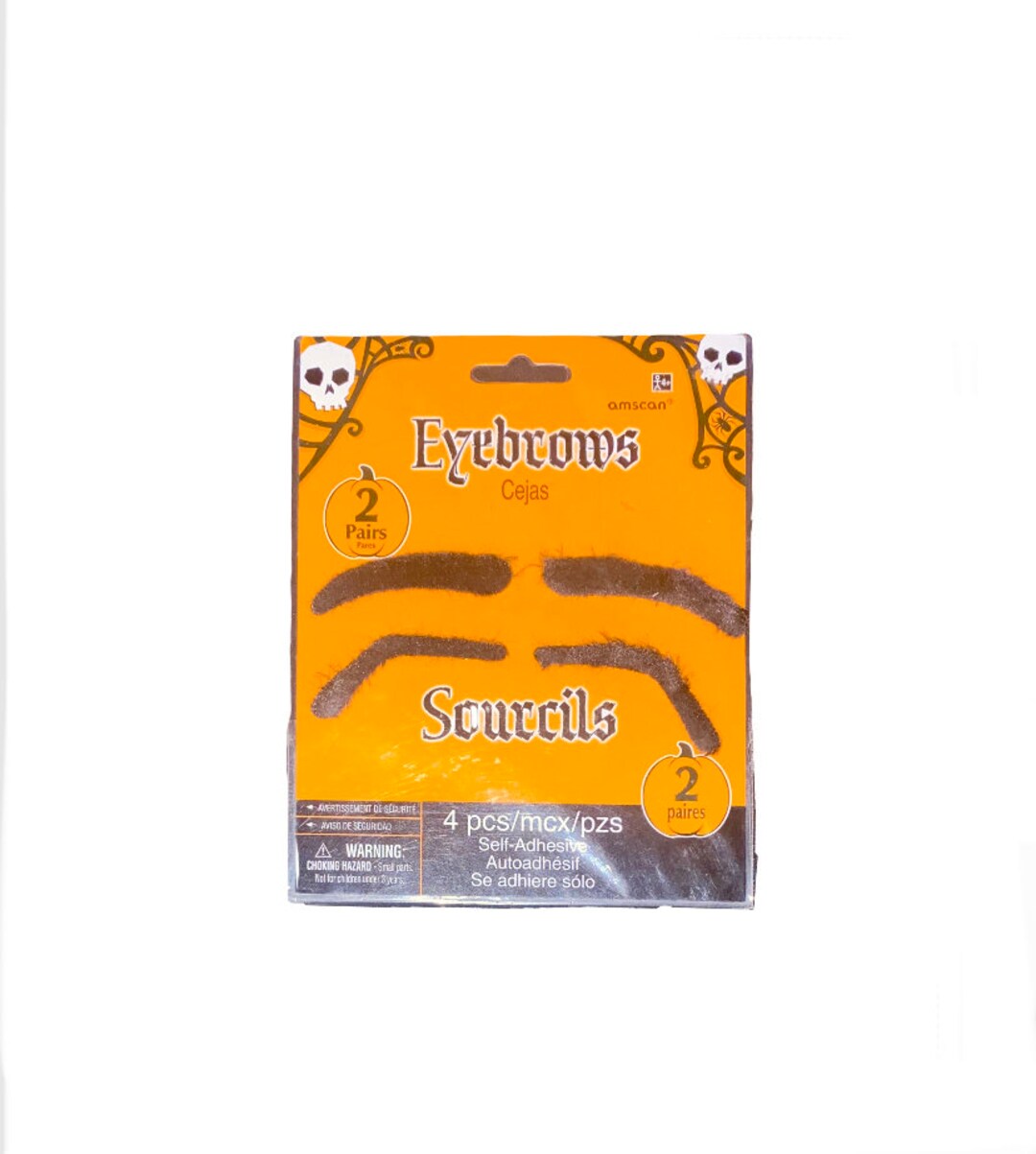 Selfadhesive Fake EYEBROWS Halloween Costime or Disguise Etsy