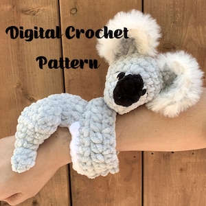 Kenny Koala - Crochet Slap Bracelet Pattern