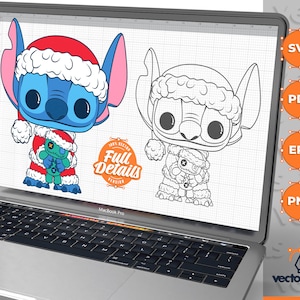 Stitch svg, Stitch Christmas svg, Stitch Bundle svg, Christmas svg, Trending Christmas, Stitch Cut Files, svg, png, pdf, eps